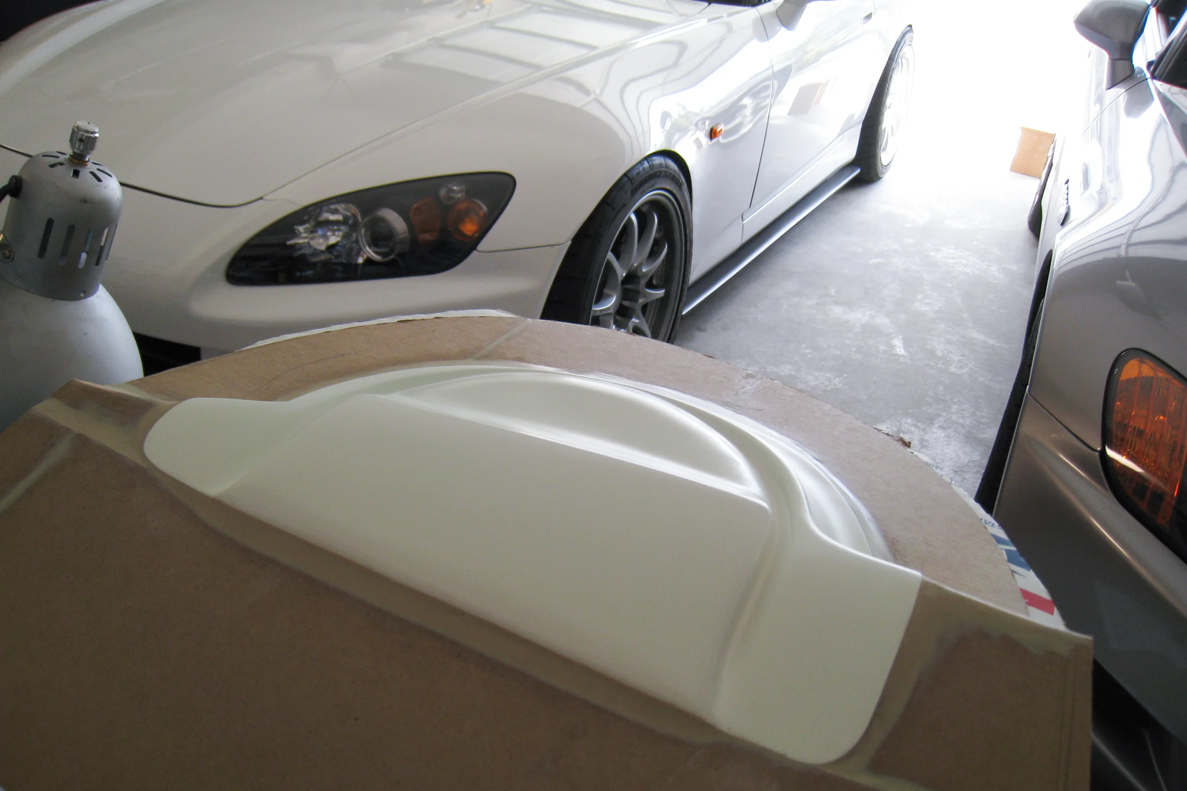S2000, Fusion 360 3D scan virtual test fit of intake snorkel