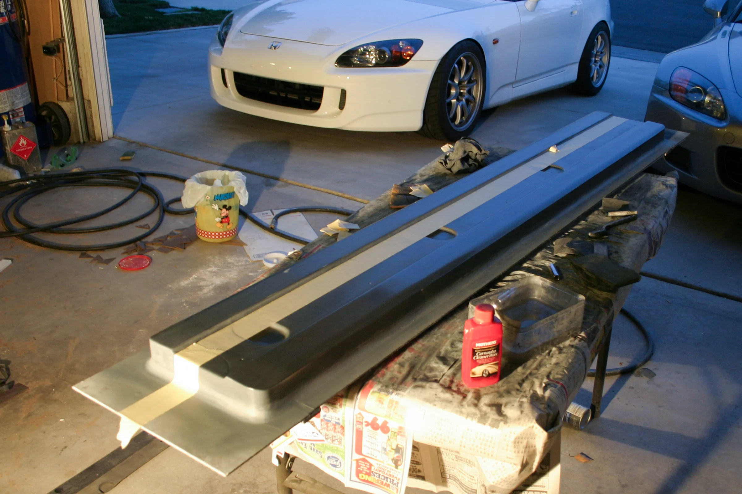 S2000, Fusion 360 3D scan virtual test fit of intake snorkel