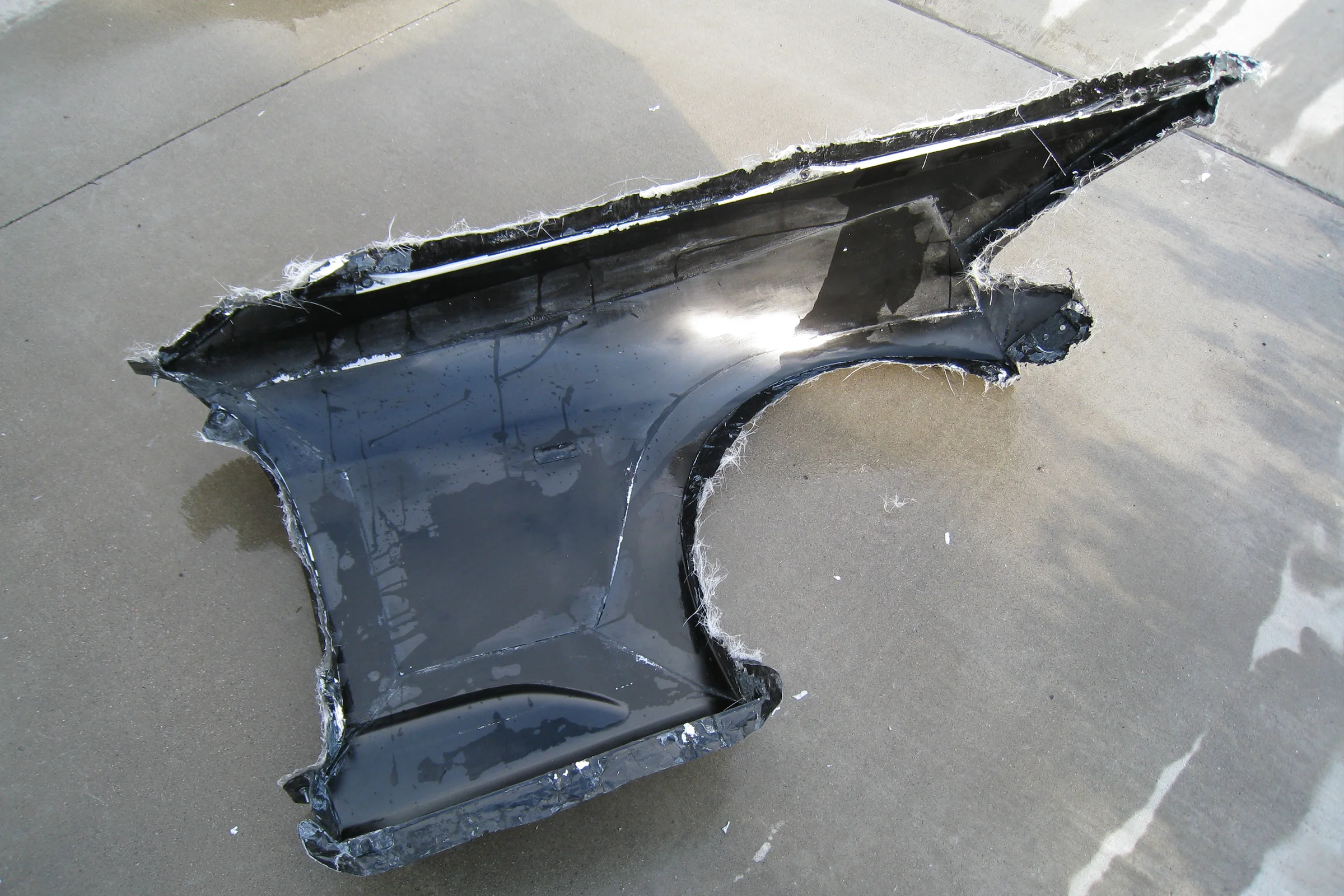 S2000, Fender transition triangle at bumper junction