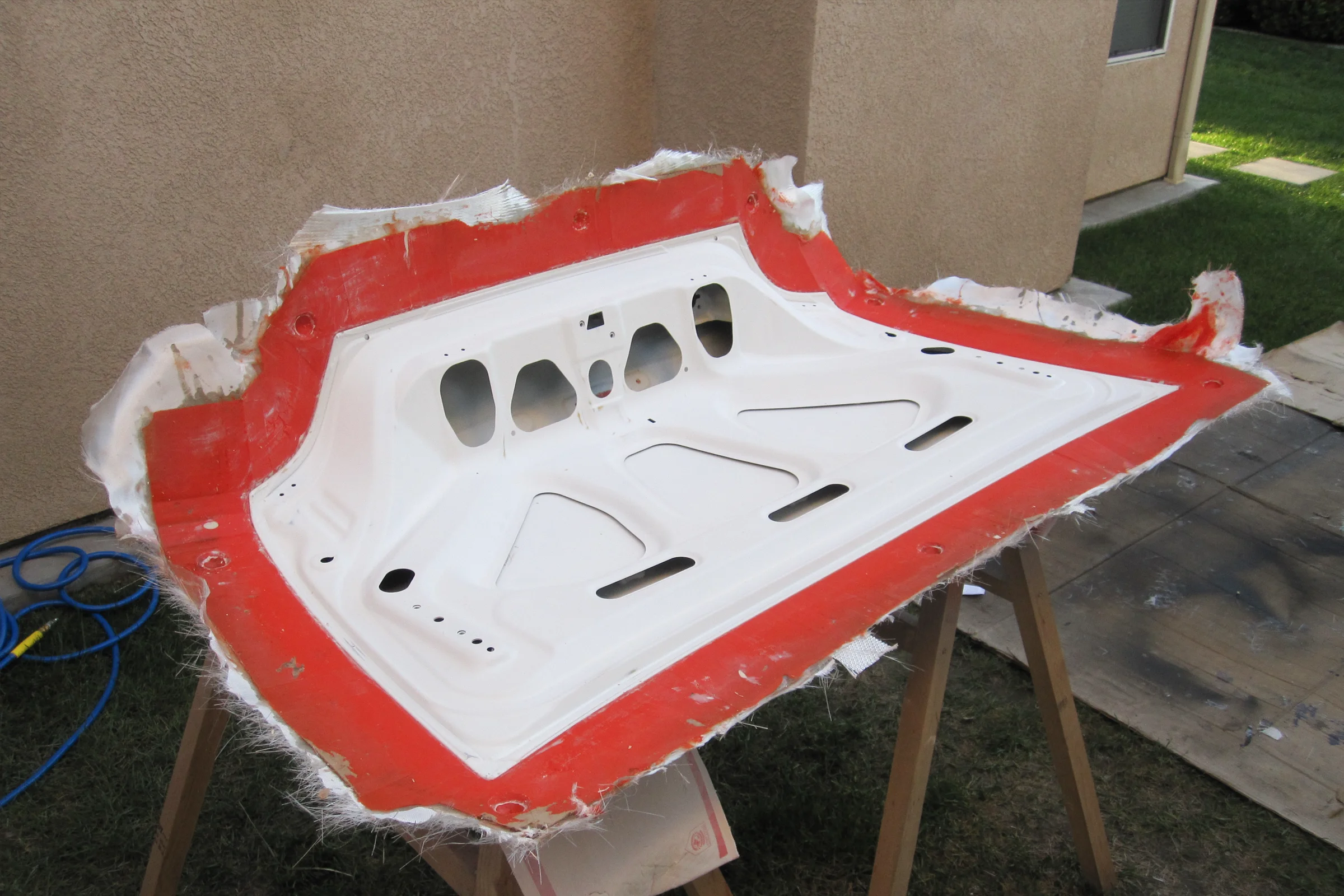 S2000, Fender transition triangle at bumper junction