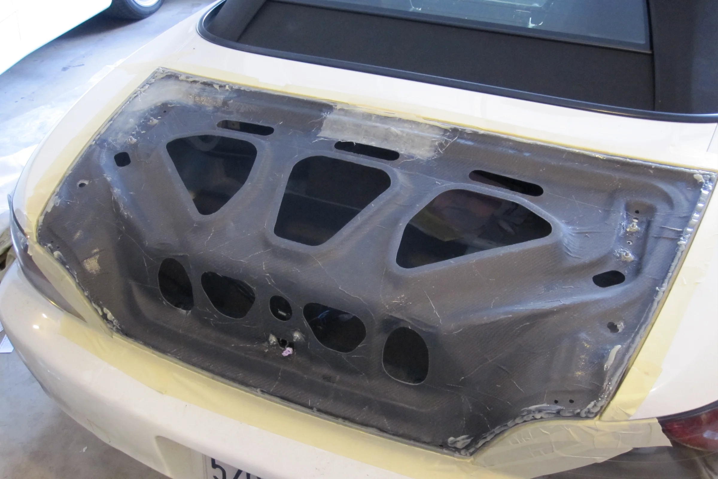S2000, Fender flaring hammer and dolly work