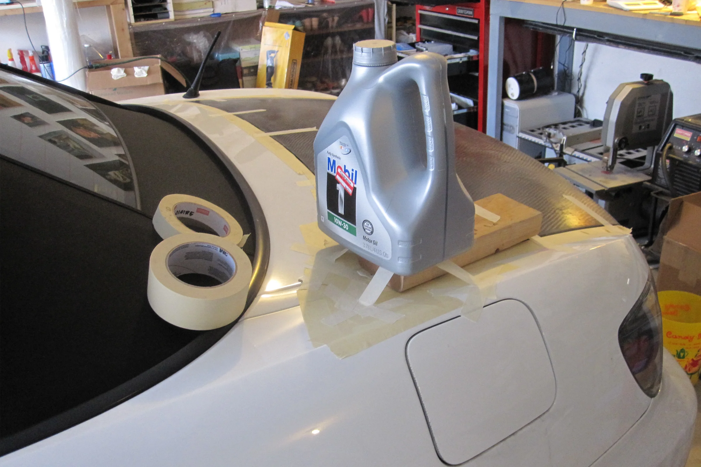 S2000, Fender transition triangle at bumper junction