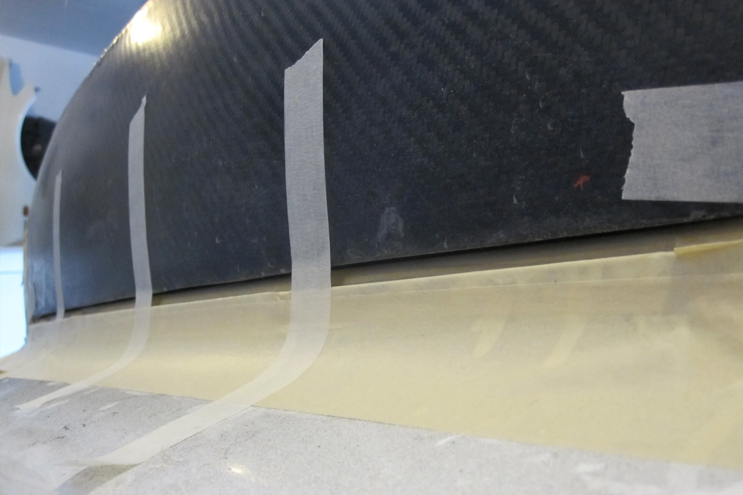 S2000, Fender transition triangle at bumper junction