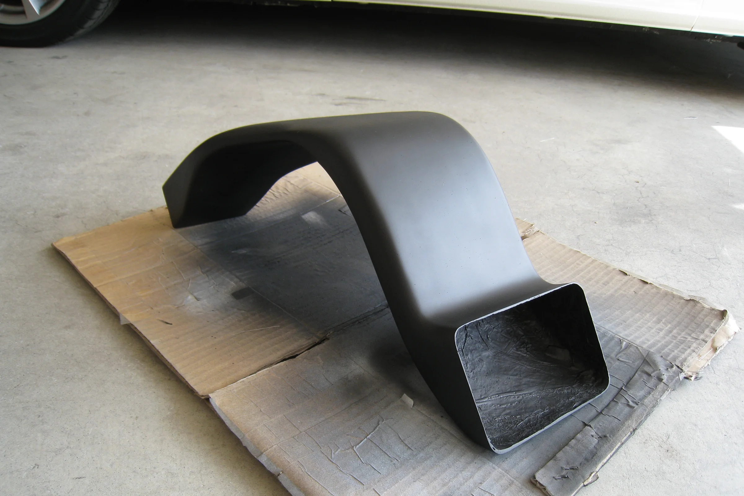 S2000, Fusion 360 3D scan virtual test fit of intake snorkel