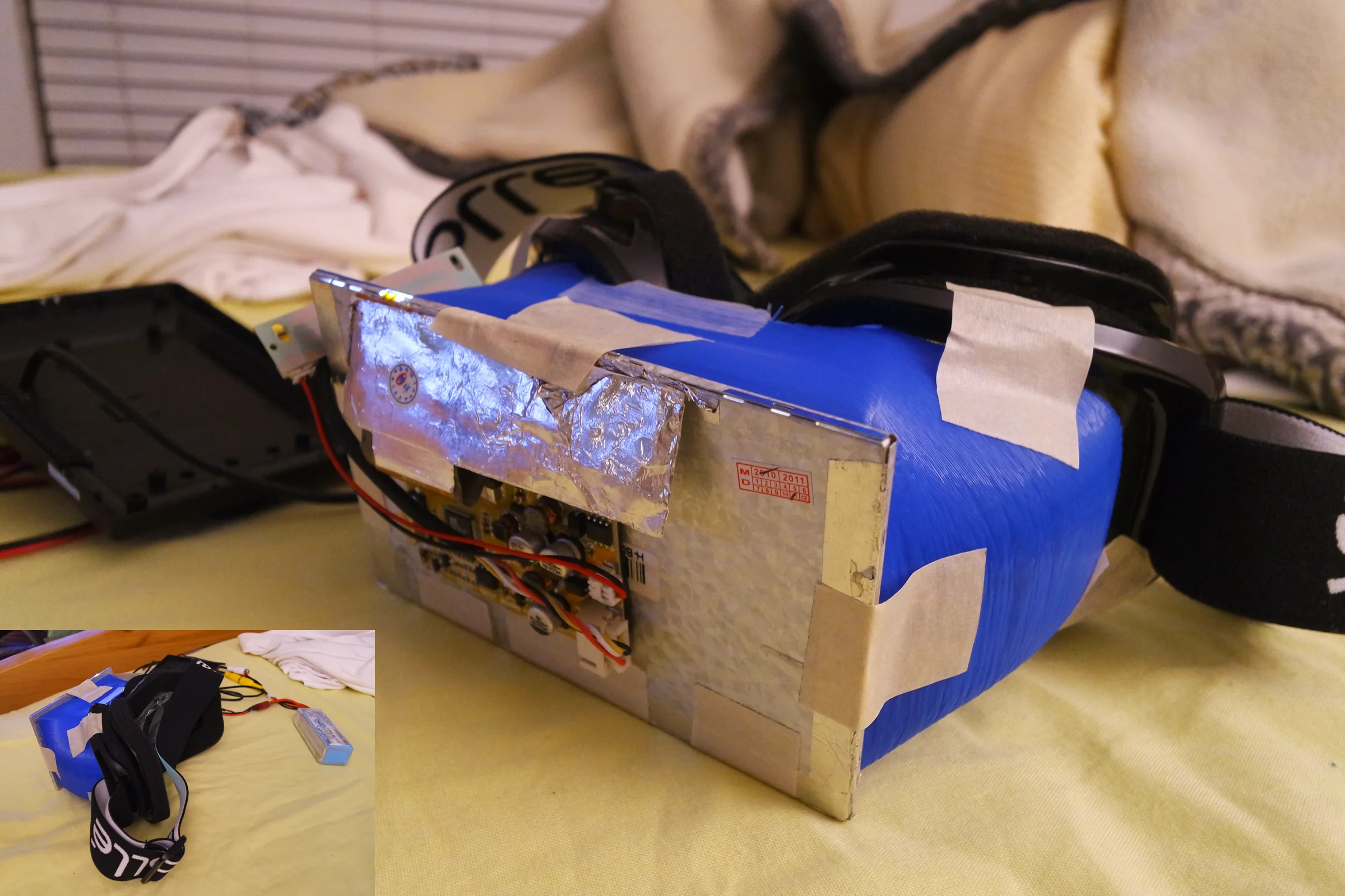 FPV Platforms and Goggle System — Head-mounted magnifier optics used as FPV goggle lens solution