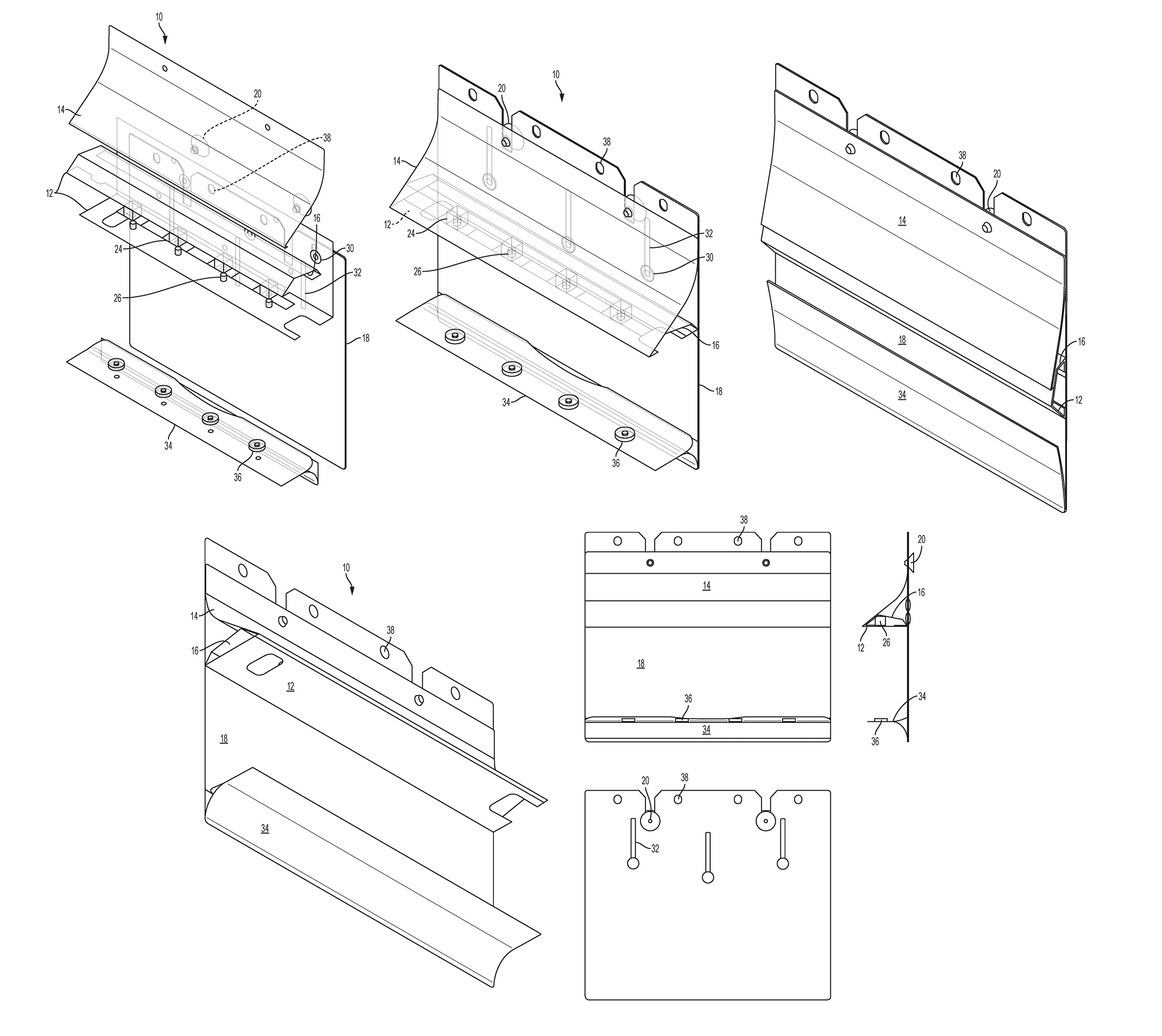 Hunter Douglas Rescue — Final window cling engineering drawings used for US Provisional Patent application