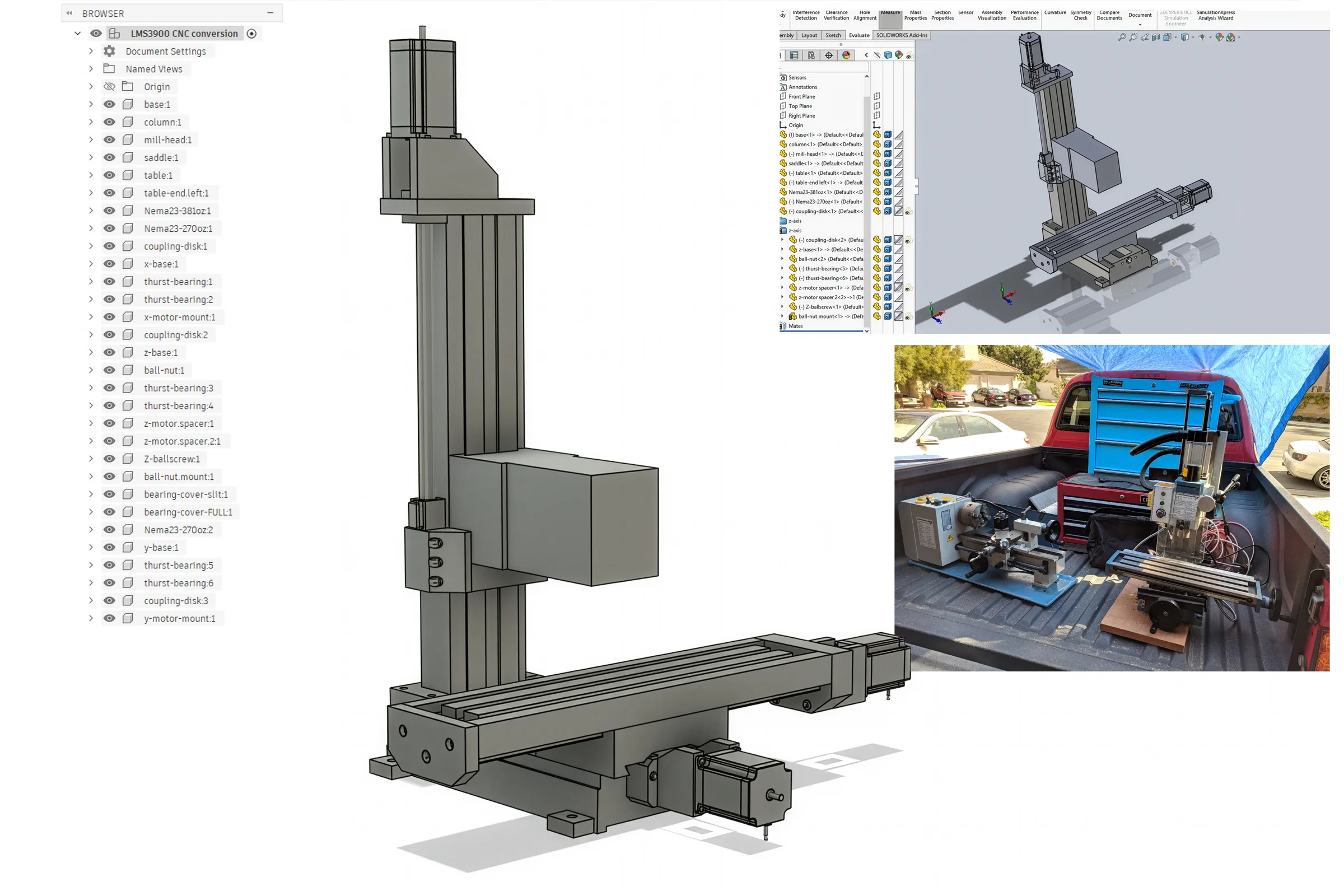 The Mill Trilogy — Two used X2 mini mills on toolboxes, the starting point for the super mill and CNC conversion builds