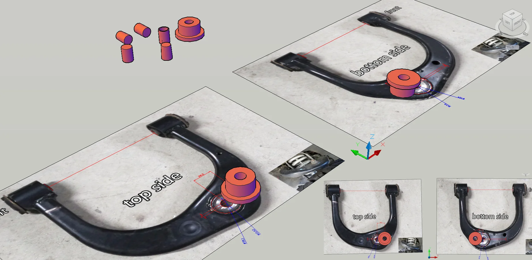 The Mill Trilogy — Blueprinting mill axes with precision measuring tools before teardown to establish baseline accuracy
