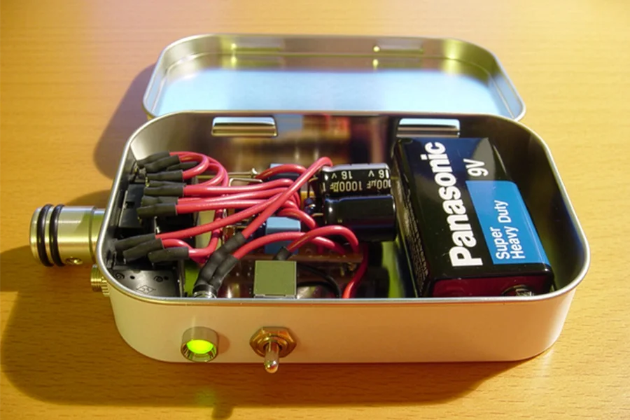 Portfolio — Headphone amp — point-to-point wiring
