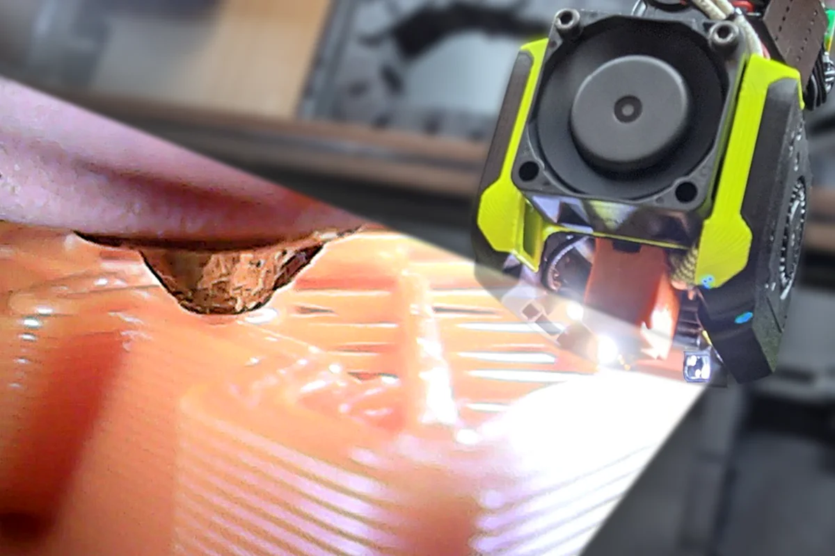 Portfolio — Nozzle cam installed — live view output or optics detail