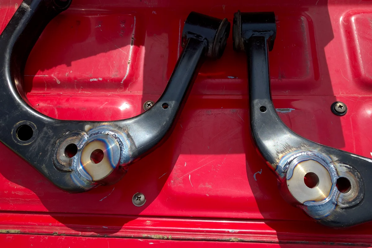 Portfolio — Custom upper control arm or SolidWorks geometry model