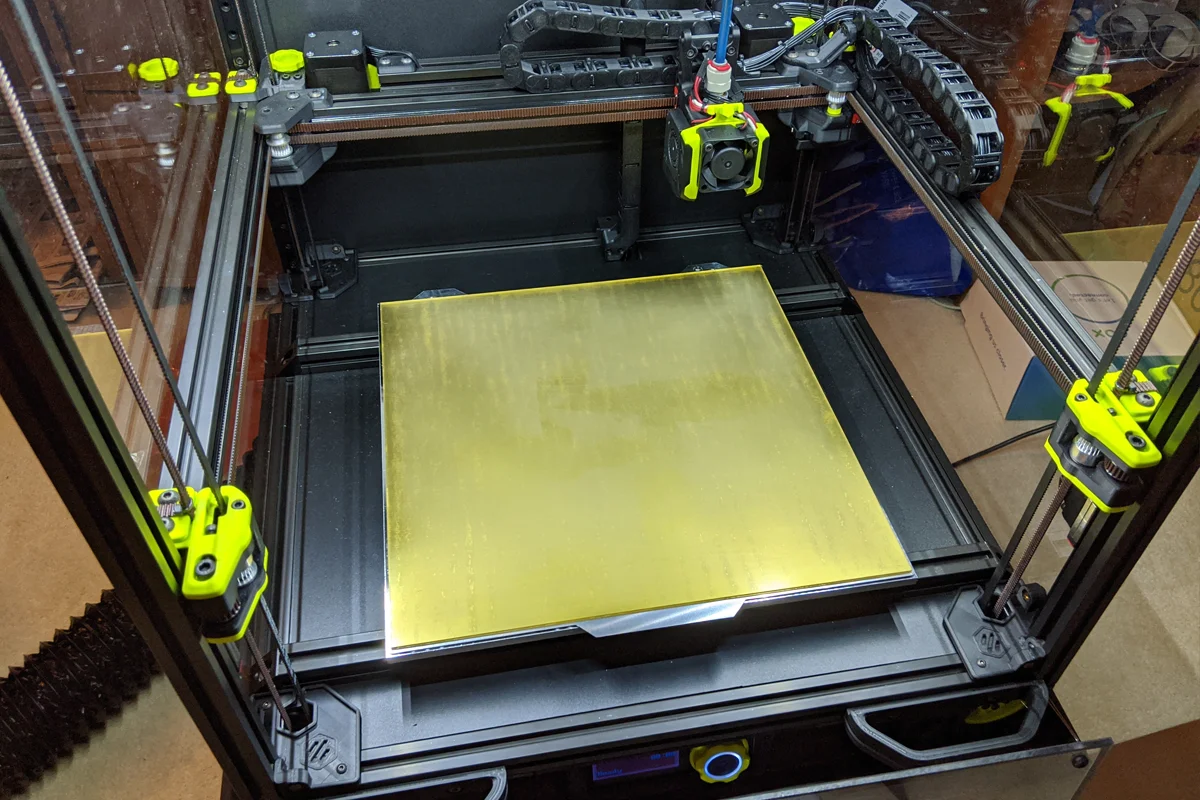 Portfolio — Voron build — wire routing detail or full machine
