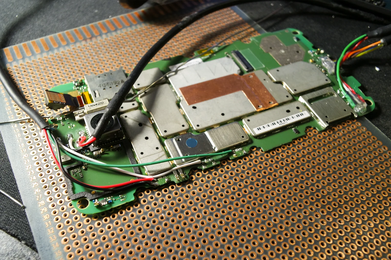 Vehicle Integrated Compute — Generation 2 Moto G installed in Tacoma AC vent with custom driving-optimized launcher