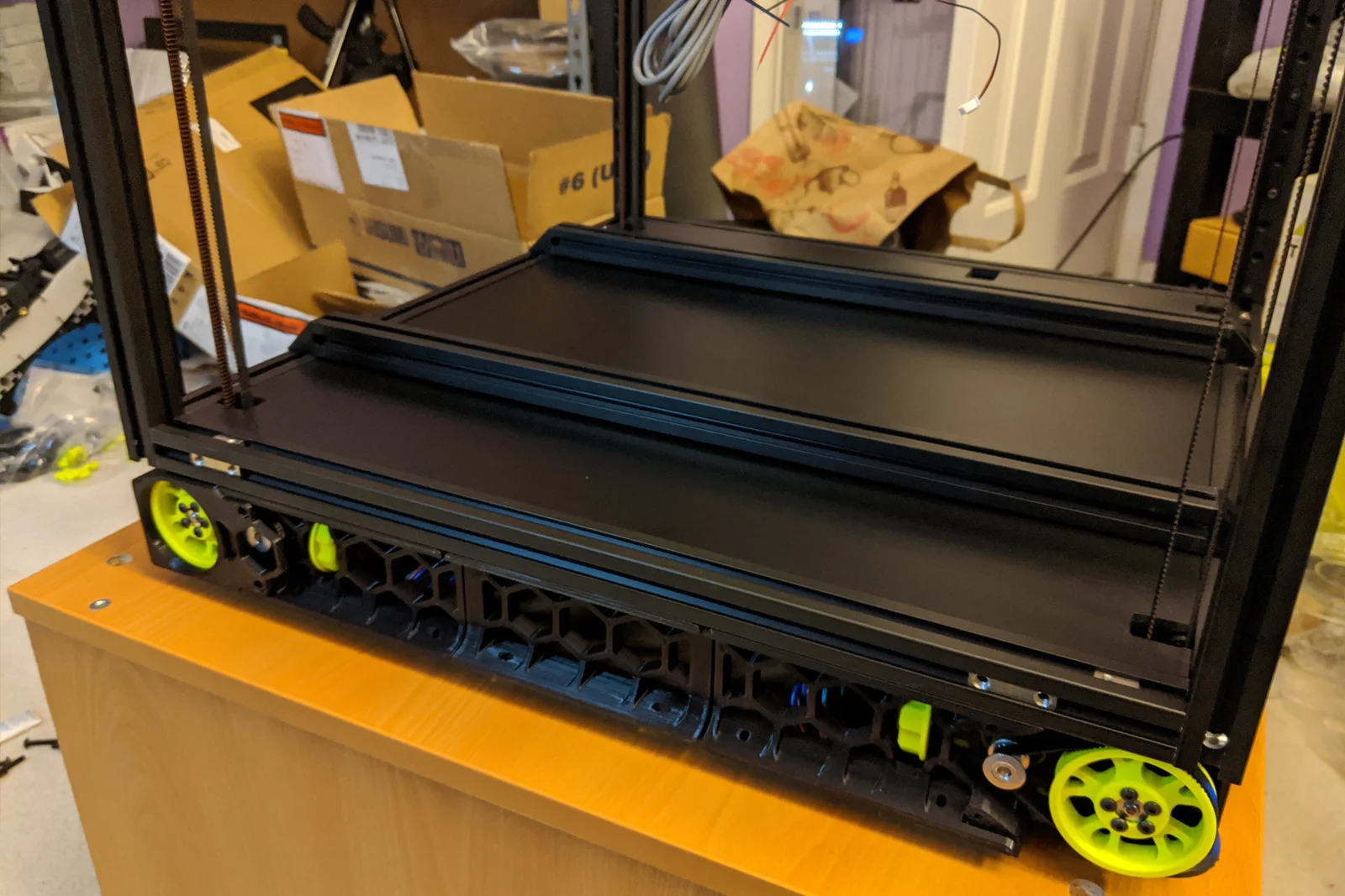 Vehicle Integrated Compute — Generation 2 Moto G installed in Tacoma AC vent with custom driving-optimized launcher