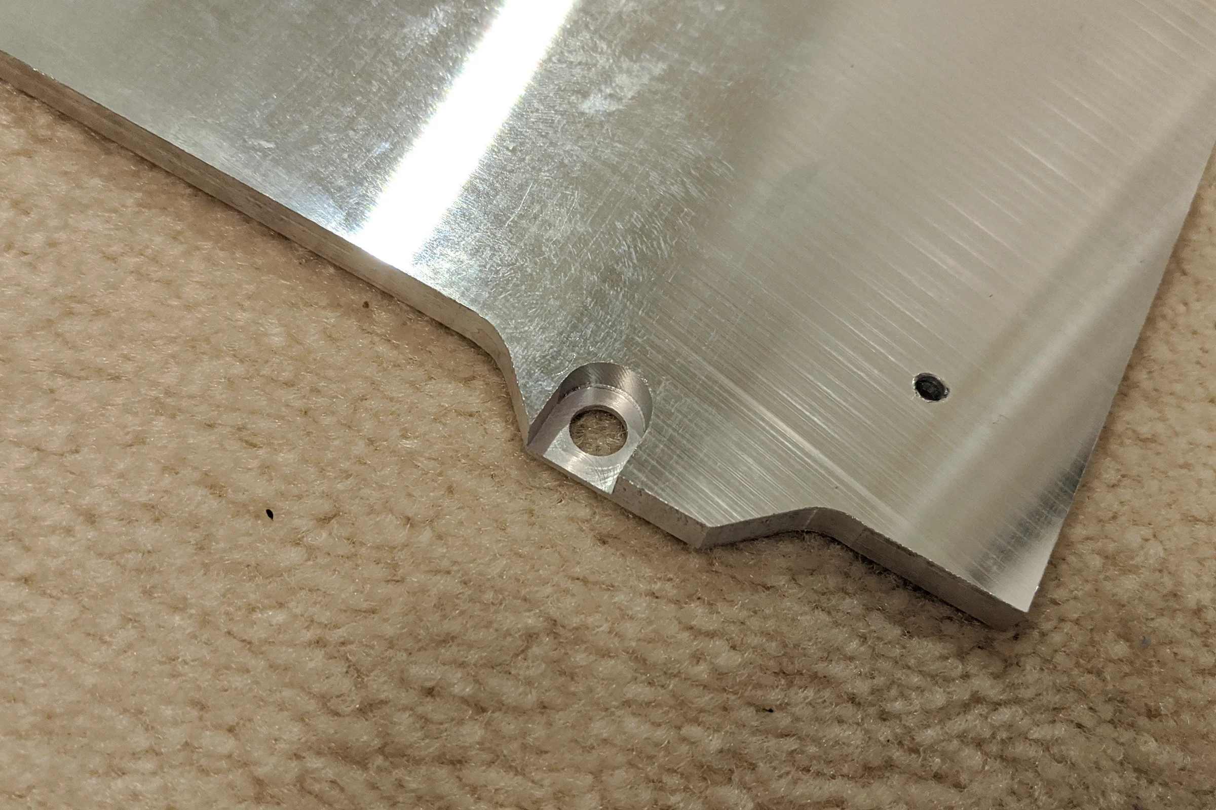 Voron Build — Custom AC silicone heater with three mounting holes manufactured to CAD specification