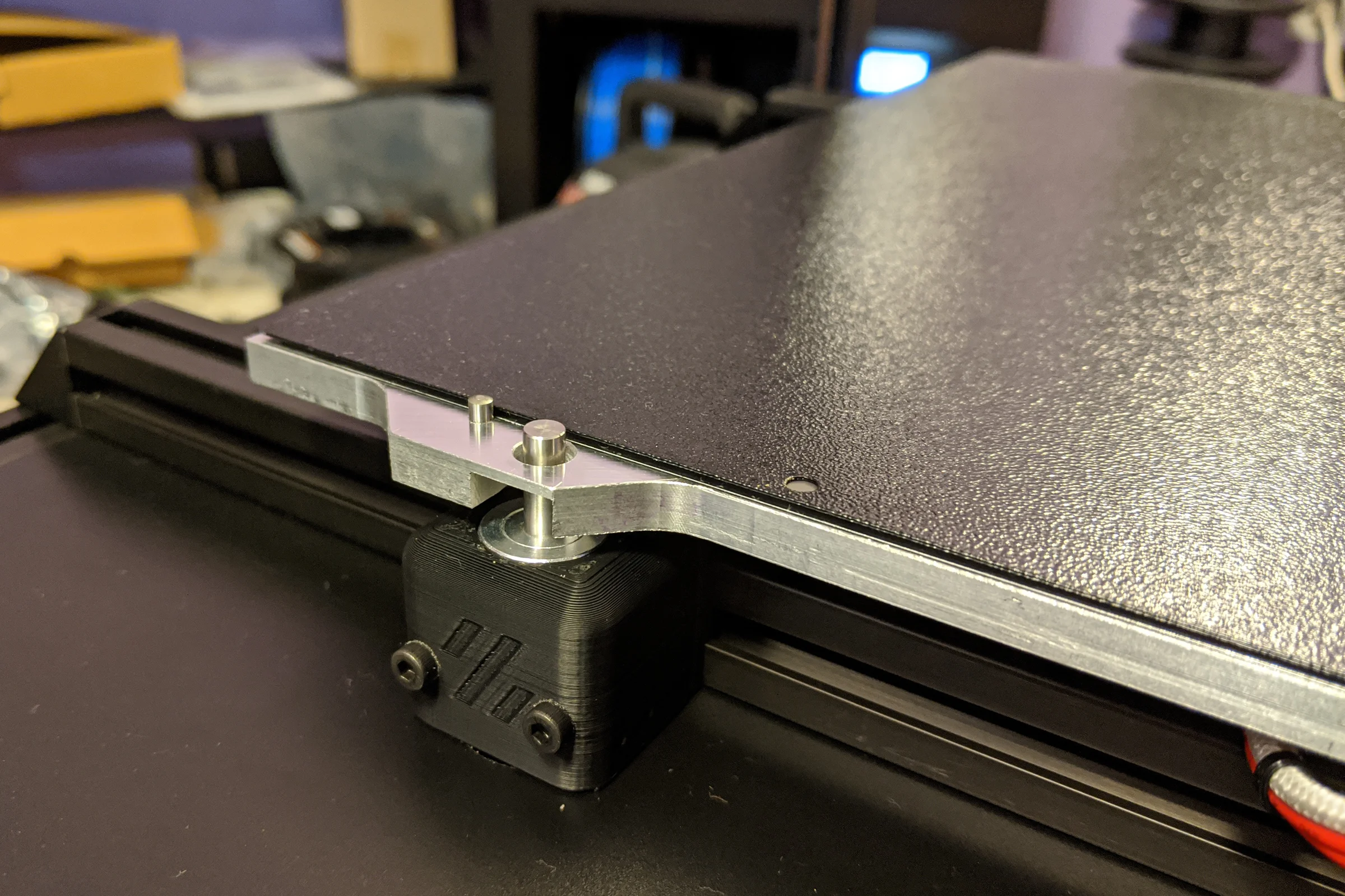 Voron Build — MIC6 tooling plate being milled with custom geometry on manual mill
