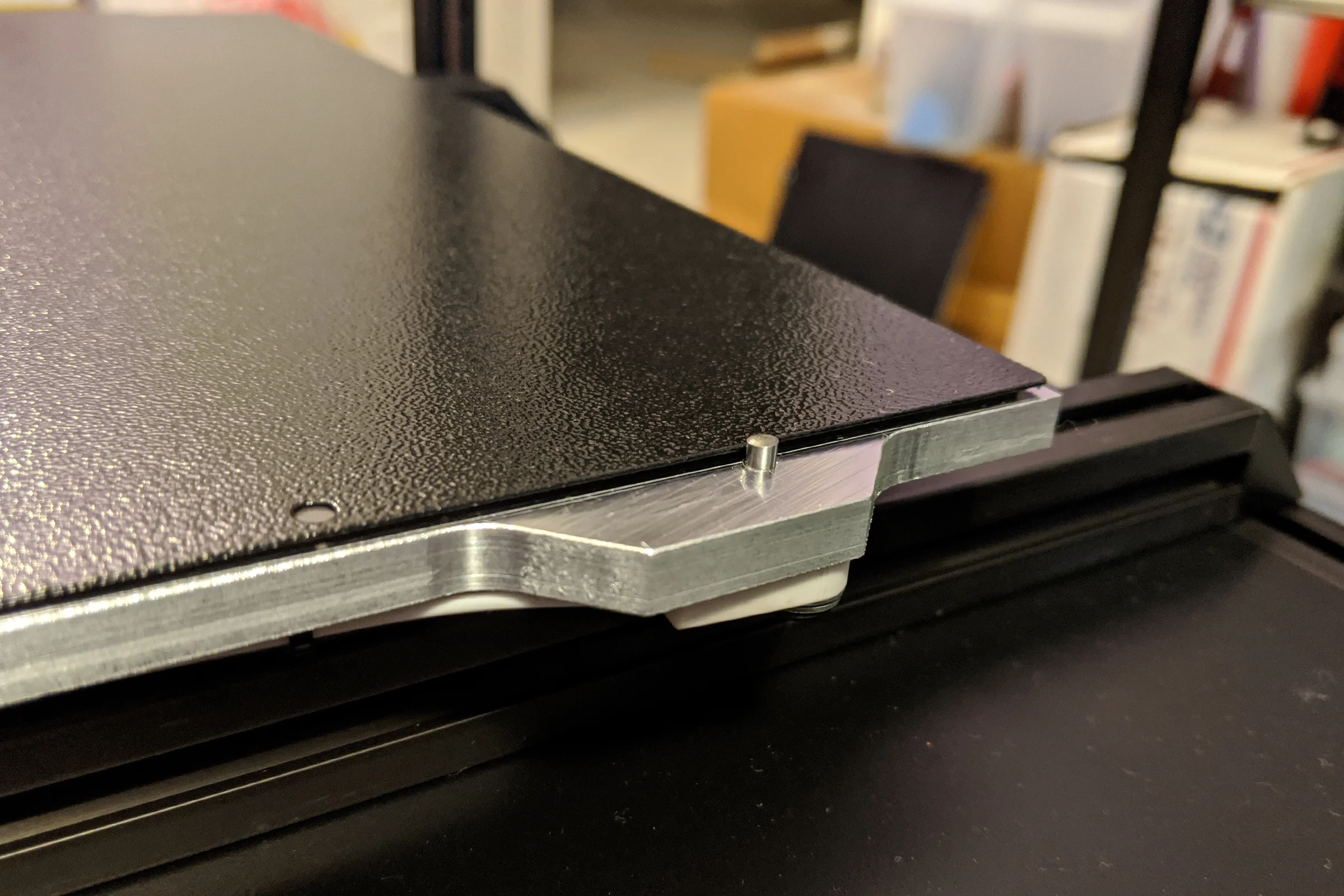 Voron Build — Custom AC silicone heater with three mounting holes manufactured to CAD specification