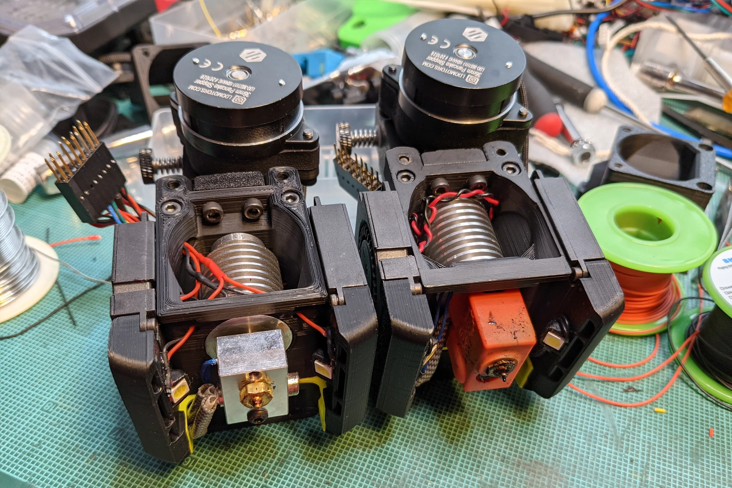 Voron Build — Custom AC silicone heater with three mounting holes manufactured to CAD specification